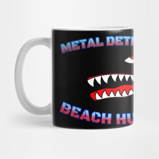 Metal detecting beach Hunter Mug